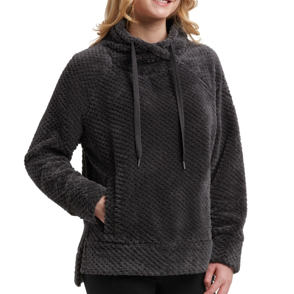 Blush Charcoal Cowl Neck Sweater
